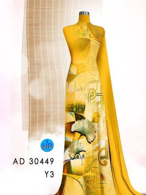 Vải Áo Dài Hoa Văn AD 30449 29